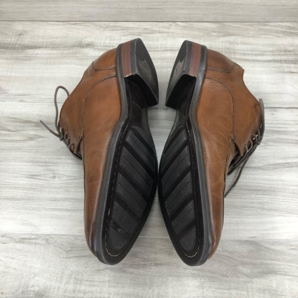 Cole Haan Brown Leather Oxfords Men's Size 8M - Picture 6 of 12